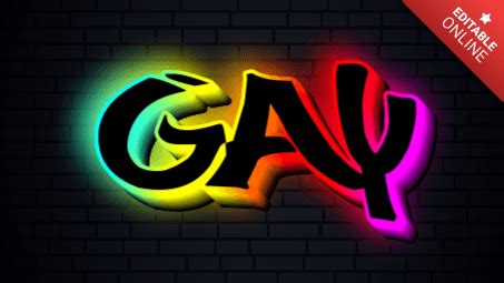 Gay Text Effect Generator