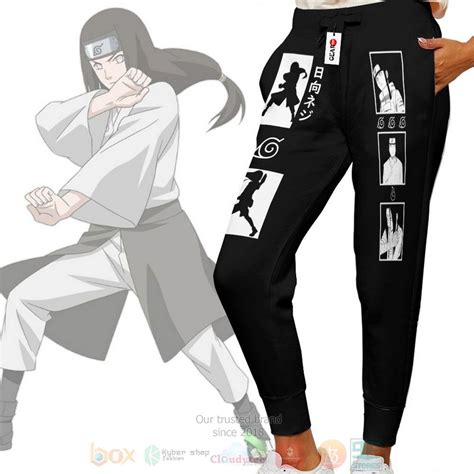 Hot Hyuga Neij Naruto Anime Jogger Pants Express Your Unique Style With Boxboxshirt
