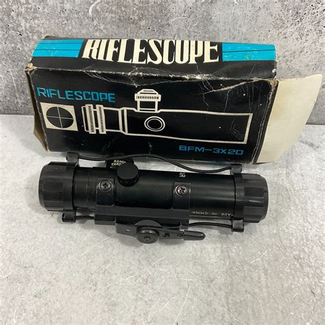 Bfm 3x20 Rifle Scope 3x20 Handle Mount Scope Colt Clone Black Sight