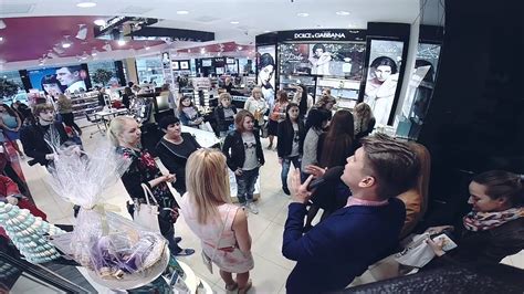 Клиентский день HB в супермакете "Золотое Яблоко" - YouTube