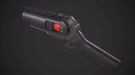 M052 40mm Grenade Launcher - 3D Model by yn-delmund