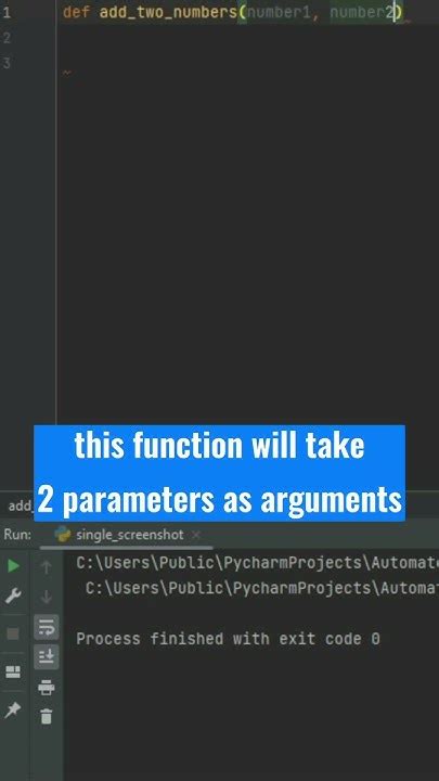 Mastering Function Parameters In Python Tips And Tricks Python Programming Coding Youtube