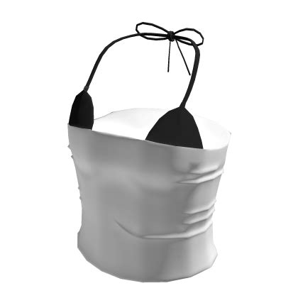 Summer Tube Top W Black Bikini Top Roblox