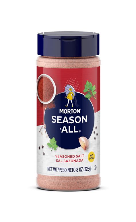 Morton Season All Seasoned Salt Blend Of Salt And Savory Spices For