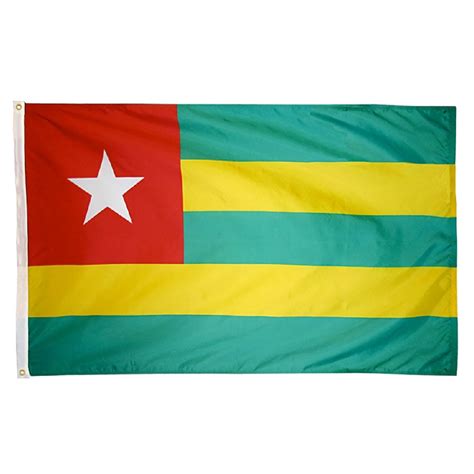 Togo Flag - Flag of Togo Africa - Togolese Flag for Sale