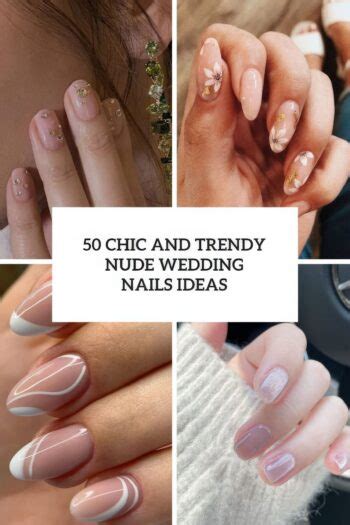 Chic And Trendy Nude Wedding Nails Ideas Styleoholic
