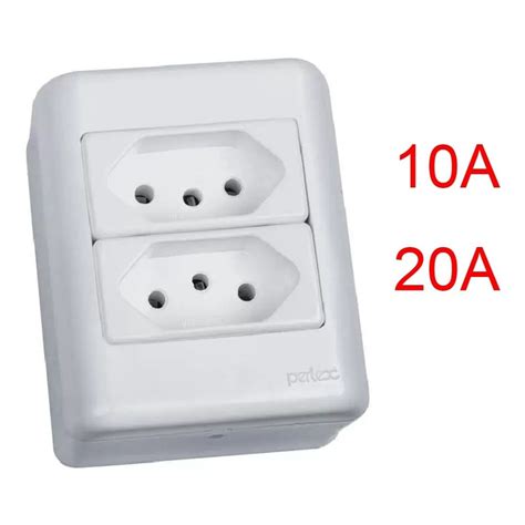 Tomada Dupla 10a E 20a