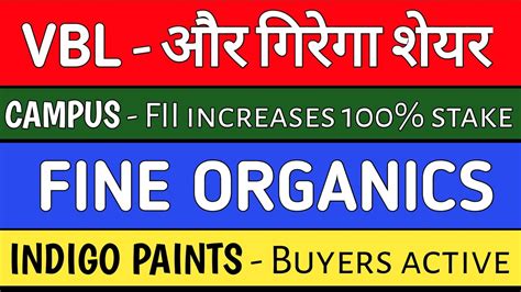 Vbl Share Indigo Paints Share Fine Organics Share Campus Share Varun