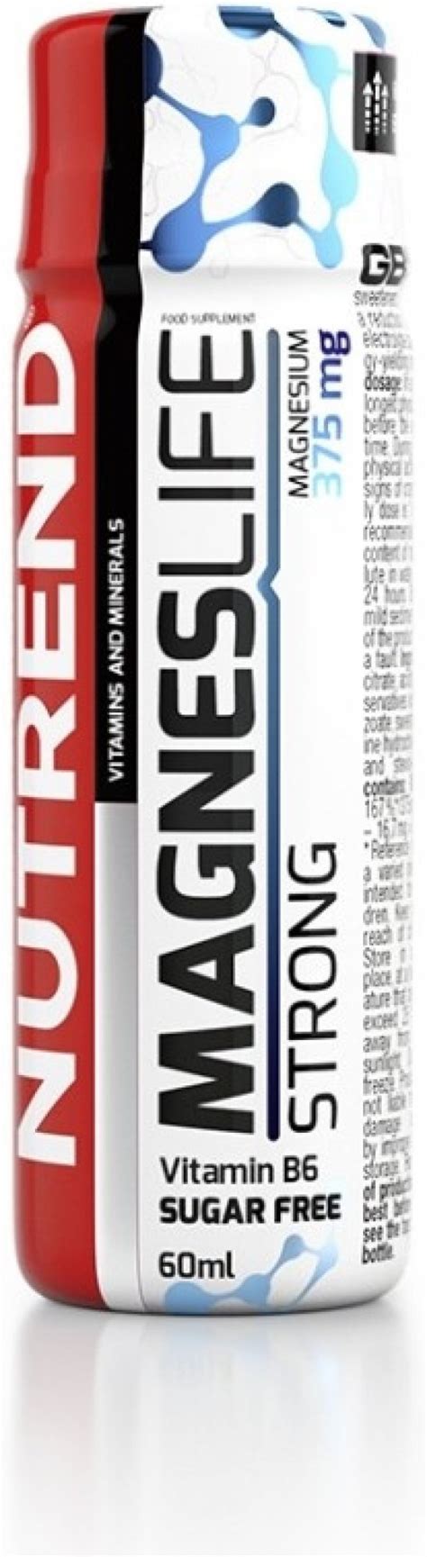 Nutrend MAGNESLIFE strong, 20x 60 ml (VT-080-1200-XX) | TSBOHEMIA.CZ