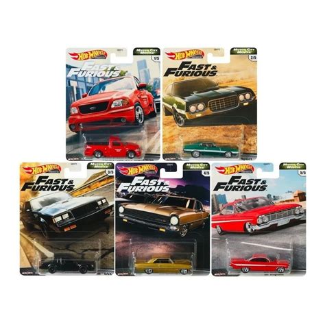 Cole O Velozes E Furiosos Hot Wheels Premium Mattel Gbw Fast And Furious Shopee Brasil