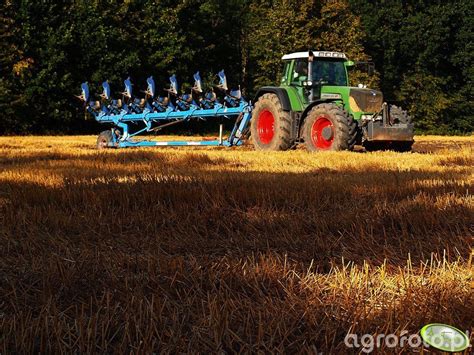 Fotografia Ciagnik Fendt Vario Tms Lemken Vari Diamant Skibowy