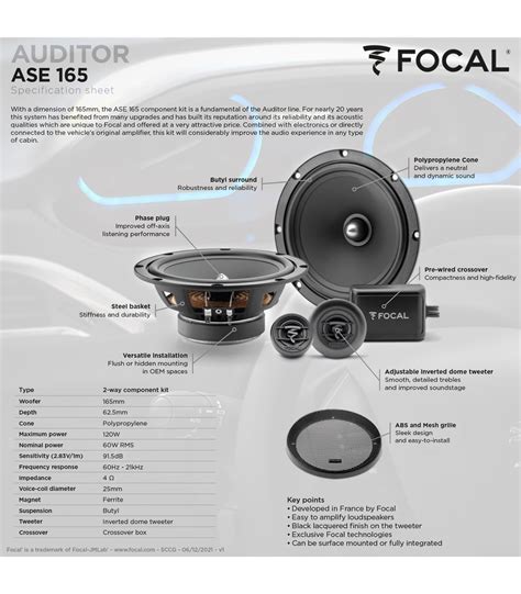 Focal Auditor ASE-165