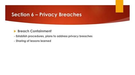 Privacy Principles Individual Written Policies Ppt Download