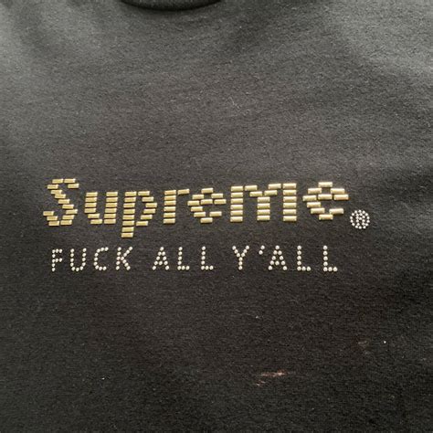 Yahoo オークション supreme シュプリーム Gold Bars FUCK ALL Y
