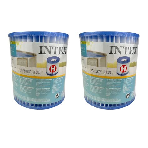 2x Intex Filterkartusche Typ H, Art. 29007 | 29007-2x