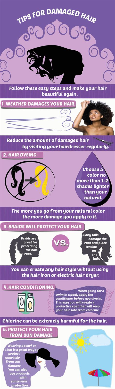 Tips for Damaged Hair | Damaged hair, Hair hacks, Hair care