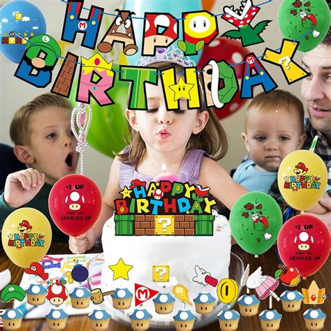 mario birthday decorations 3