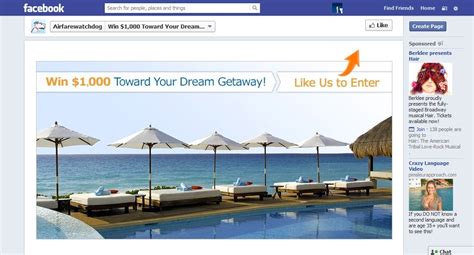 Like Gate on Facebook for the Win a $1,000 toward your Dream Getaway ...