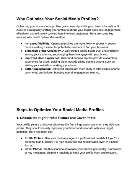 PPT How To Optimize Your Social Media Profiles For Marketing