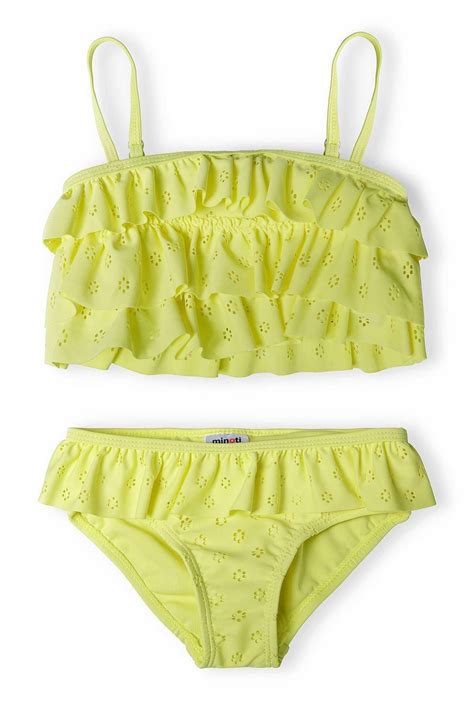 Swimwear Laser Bikini With Frills Minoti