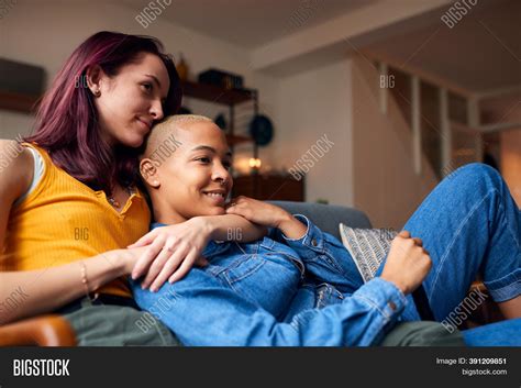 Loving Same Sex Female Image Photo Free Trial Bigstock