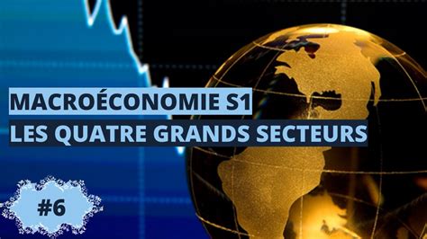 Les quatre grands secteurs macroéconomie S1 YouTube