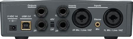 E-MU's Tracker Pre - The Test : E-MU Tracker Pre USB 2.0 - Audiofanzine