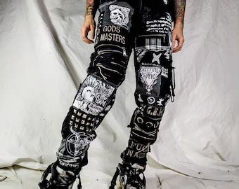 punk pants etsy