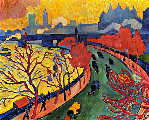 André Derain Francia 18801954 Charing Cross Bridge 1906 óleo
