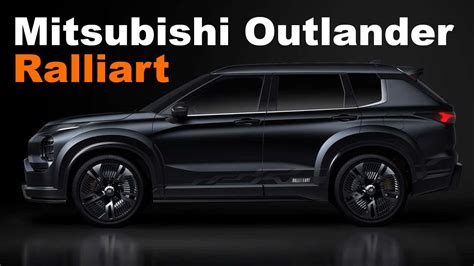 Mitsubishi Outlander Ralliart Concept Youtube