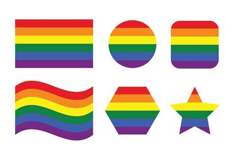 Premium Vector Lgbt Pride Flag Or Rainbow Pride Flag Include Of Lesbian Gay Bisexual And