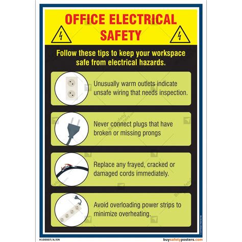 Electrical Safety Poster | canoeracing.org.uk