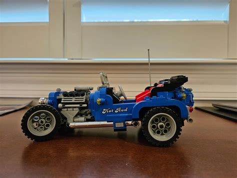 LEGO HOT ROD 10151 Blu 9 Pollici Sedile Rosso Sterzo Rilasciato Per La Prima Volta Nel 1995