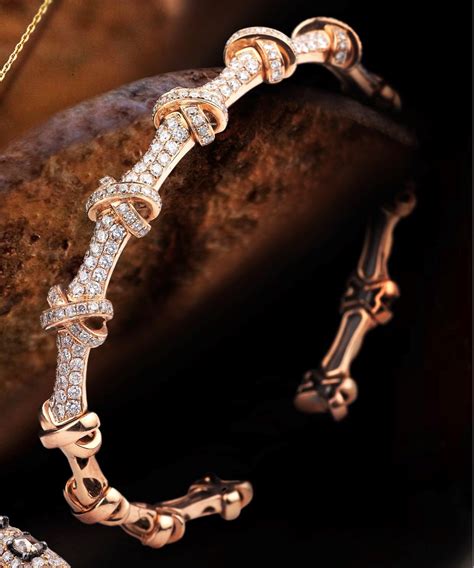 Stunning Julia Post Rose Gold and Diamond Bracelet - SeaChange | Oceana