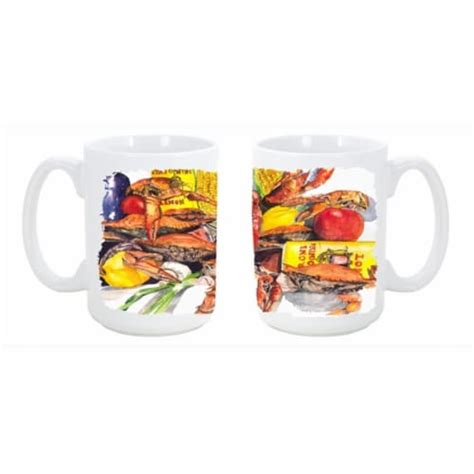 Verons And Crabs Dishwasher Safe Microwavable Ceramic Coffee Mug 1