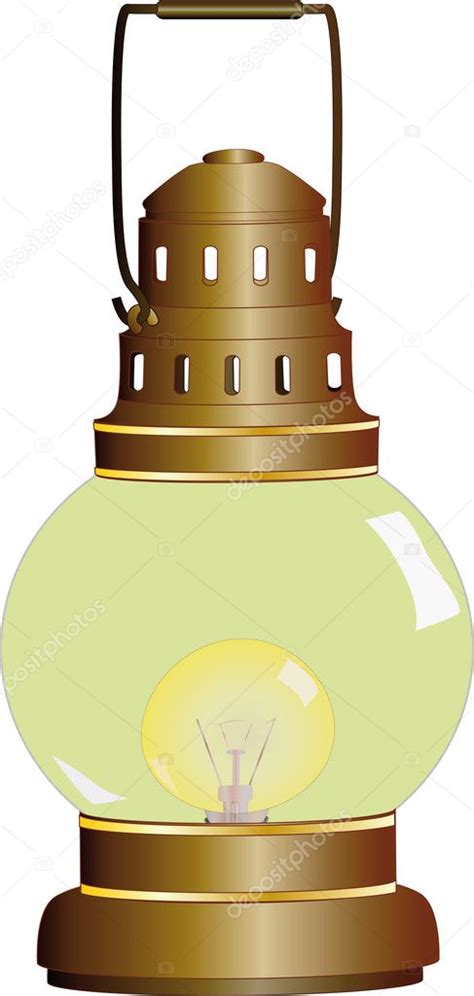 Linterna Stock Vector By Liusaart