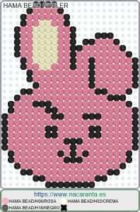 PERLER BEAD PATTERN BTS BT21 Cooky