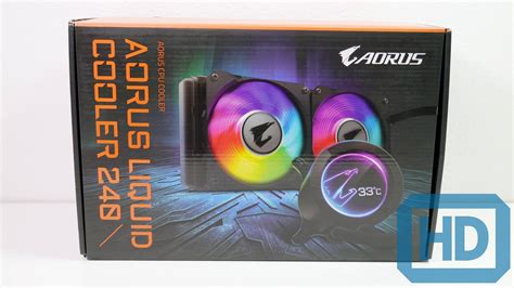 Review Gigabyte Aorus Liquid Cooler 240 Hd Tecnología