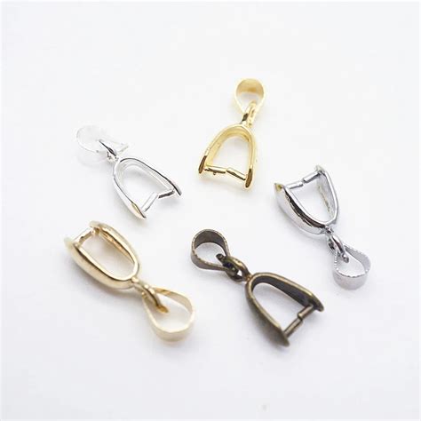 Aliexpress Buy 20pcs Lot 14 16 20mm Pendants Clasps Clips Bails