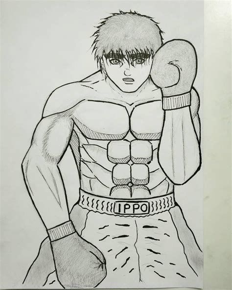 I Tried Drawing Ippo Rhajimenoippo