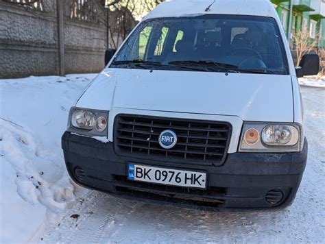 Фіат Скудо 2.0 дизель 2007 рік: 4 600 $ - Fiat Здолбунів на Olx