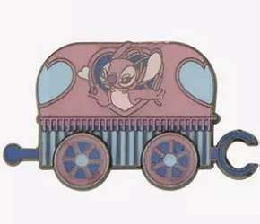 Lilo Train Cart Hot Topic Disney Lilo Stitch Train Blind Box Loungefly Disney Pin