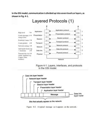 Distributed system Tanenbaum chapter 1,2,3,4 notes | PDF