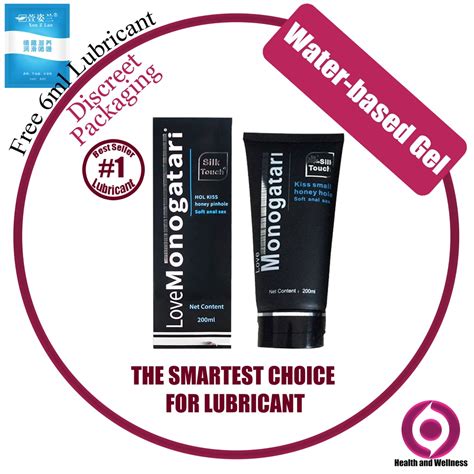 69 Shop Original Monogatari 200ml Water Based Sex Lube Silky Anal Lubricant Moisturizer With