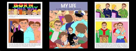Gay Catholic Priest Reveals His Journey In Cartoon Style Memoir My Life By Jan Haen