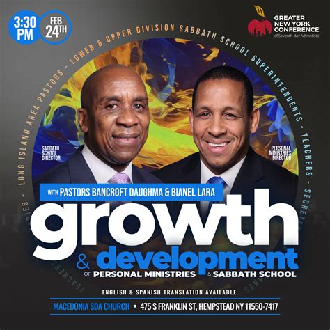 Long Island Sabbath School and Personal Ministries Growth and