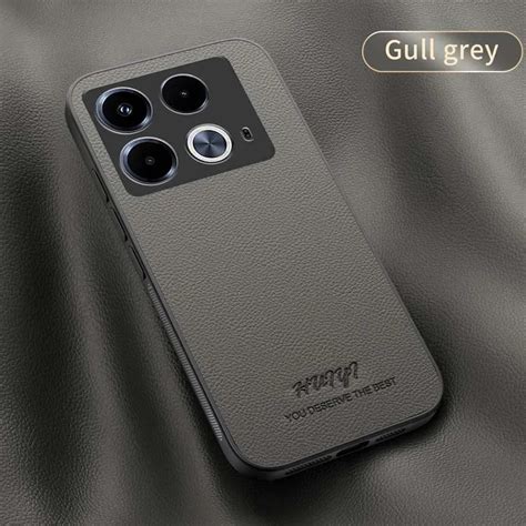 Luxury Leather Magnetic Wireless Charge Case For Infinix Note HOT PRO I Spark C