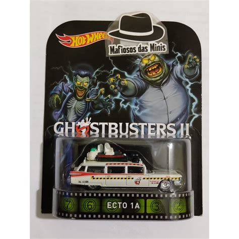 Hot Wheels Ecto A Ghostbusters Caça Fantasmas Shopee Brasil