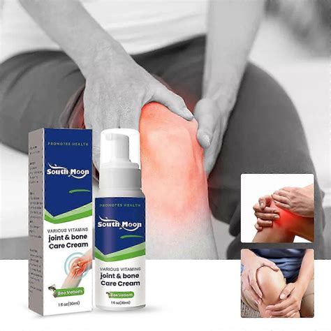 South Moon Joint Pain Care Cream for Wrists, Legs, Feet, Curved Joints