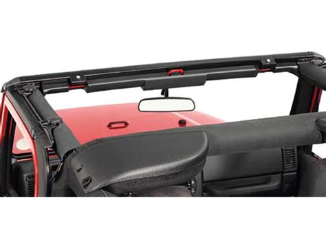Jeep Wrangler TJ Windshield Channel Header Bikini Top Bestop Year 96 06
